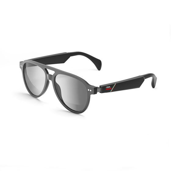 "Oba-F22: gli occhiali smart con speaker e microfono integrati, audio wireless e design unisex in lenti nylon impermeabili IP57"