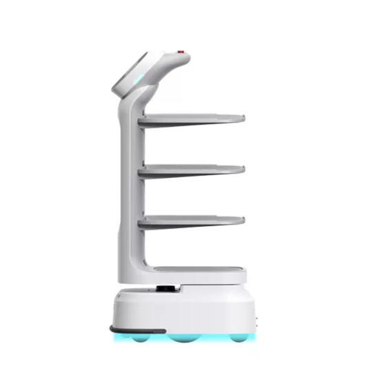 Robot cameriere UBTECH GiroBOT-L100: AI, Wi-Fi,4G, batteria a lunga durata, facile da usare Display pubblicitario