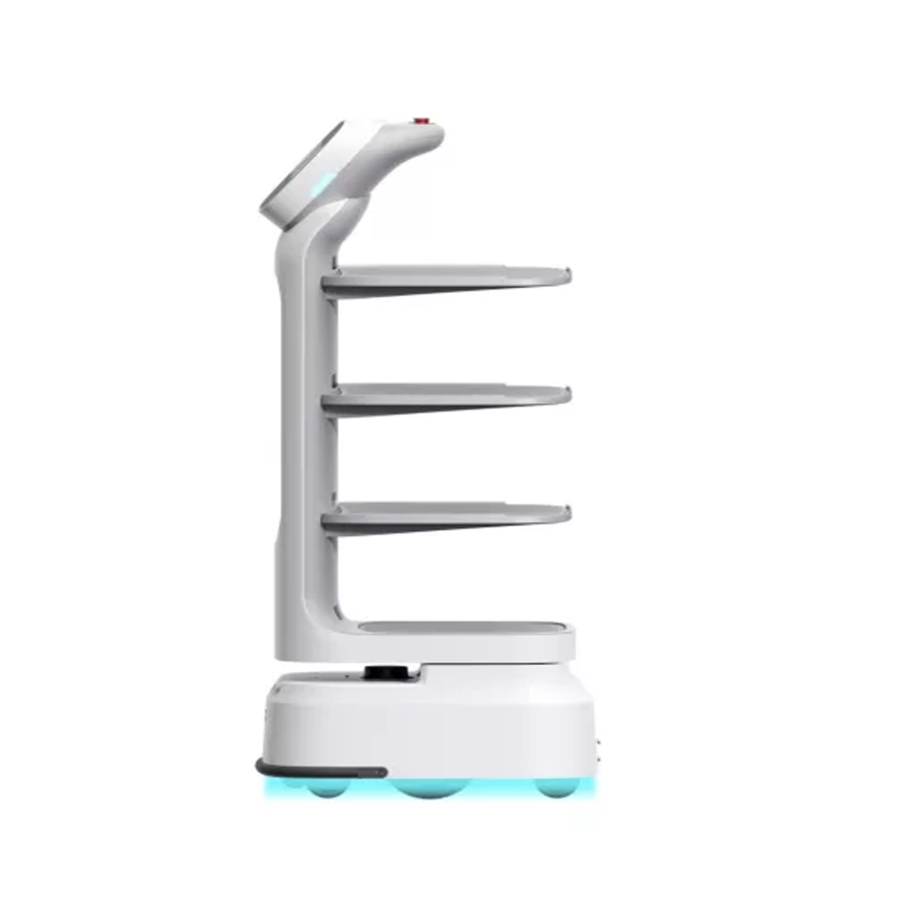 Robot cameriere UBTECH GiroBOT-L100: AI, Wi-Fi,4G, batteria a lunga durata, facile da usare Display pubblicitario