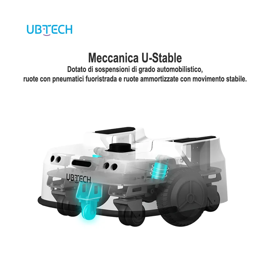 Robot cameriere UBTECH GiroBOT-L100: AI, Wi-Fi,4G, batteria a lunga durata, facile da usare Display pubblicitario
