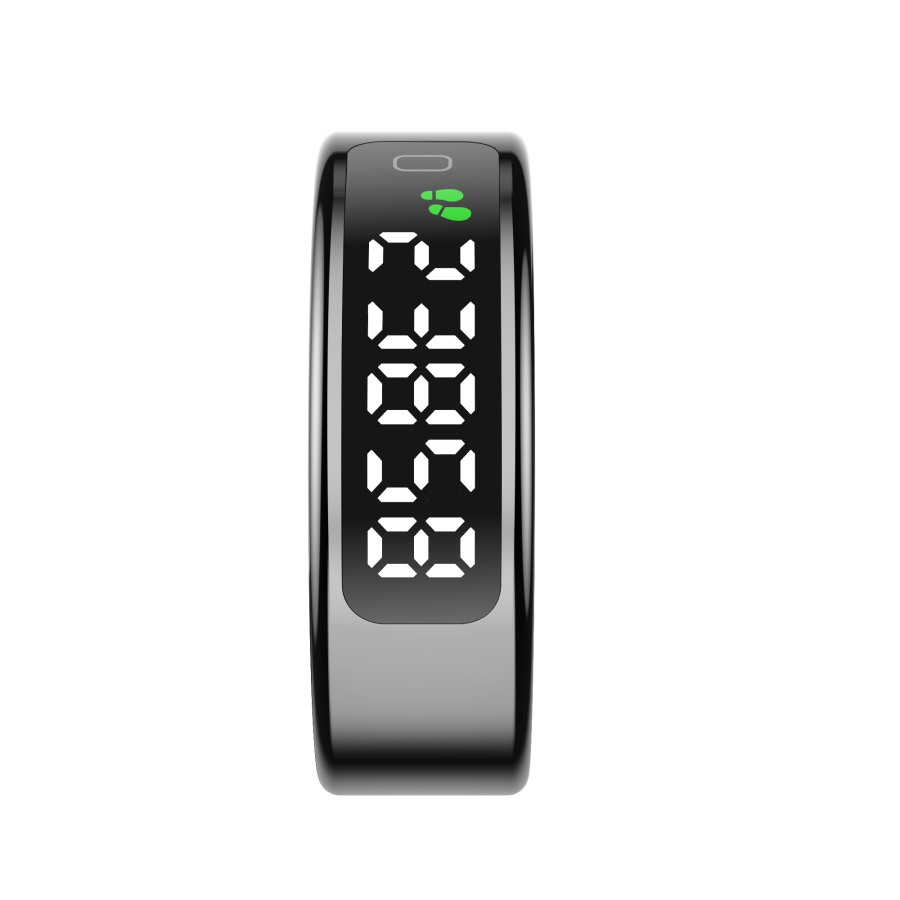 OBA R15: Smart Ring with Display, Fitness, 5 ATM, Wireless Charging. Monitors Heart, Oxygen, Sleep. iOS/Android.