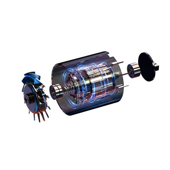 Asciugacapelli OBA-HY01PRO: KIT Hair dryer Full Bag, Capelli Sani - 500 Milioni Ioni Negativi,120.000 RPM, 75 m/s, 54 dB