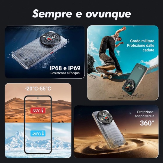 Oukitel WP200 Pro: World's First Phone with Detachable Earbud/Smartwatch, AI, 5G, 8800mAh Battery, Android 15, 24GB+1TB NFC