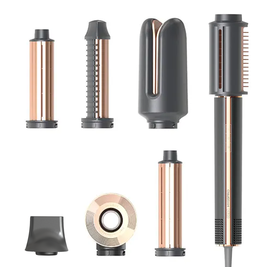 [7-in-1] High-Speed Hair Dryer & Air Styler [110000 RPM], Air Brush for Curly, Volumizing, Smoothing Hair, Ionic
