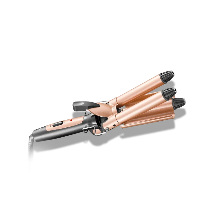 KM-AR1010 Professional Curling Iron | Titanium Ceramic 90W | Curls & Waves for Wet/Dry Hair