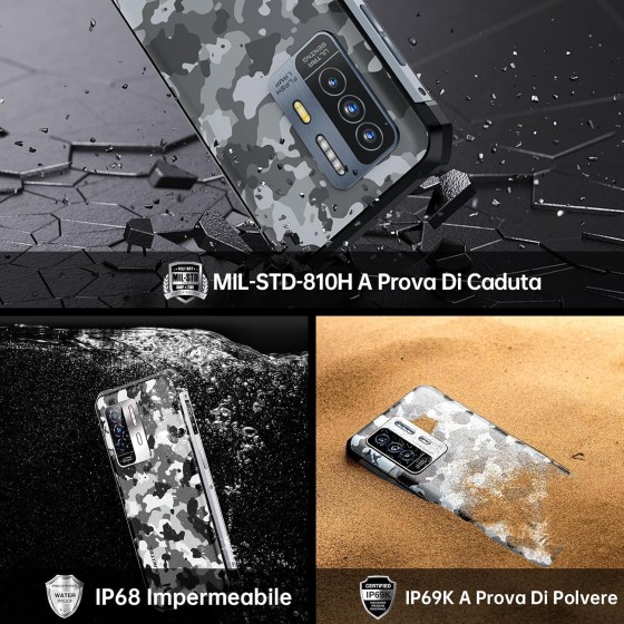 copy of Oukitel WP27 8500mAh IP68 IP69K Global Bands Rugged Smartphone (12+256GB NFC)