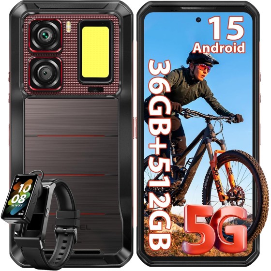 OUKITEL WP300: Smartphone Rugged Indistruttibile. IP68/IP69K, 108MP, 5G, 16000mAh, 120Hz.
