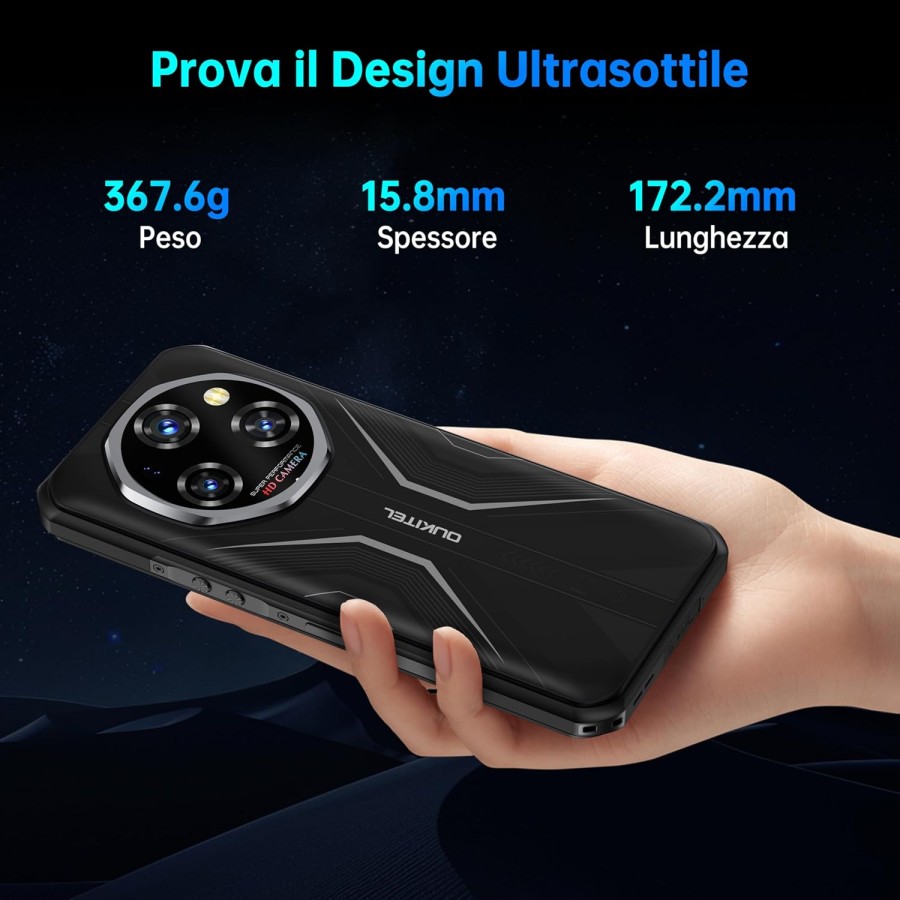 OUKITEL WP55: Your 5G Companion for Adventures. 11000mAh Battery, 108MP Camera.