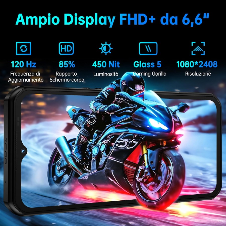 OUKITEL WP55: Your 5G Companion for Adventures. 11000mAh Battery, 108MP Camera.