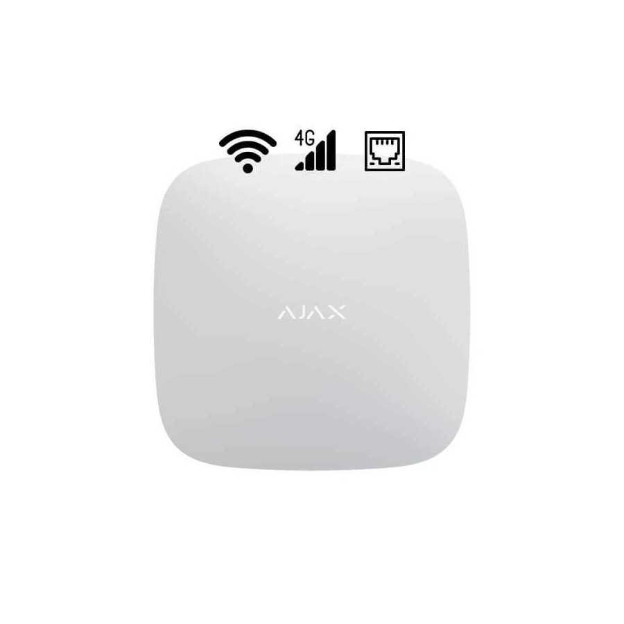 Ajax AJ-HUB2-W Centrale di allarme professionale Grado 2