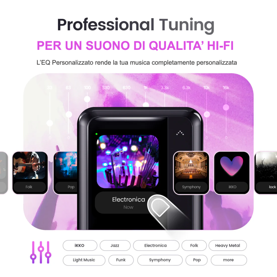 Auricolari cuffie TWS AI Smartphone Ikko Active Buds: ANC, Traduttore, 4G/WiFi, App Store e 70h di autonomia ikko Italia