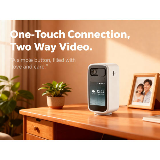 TY125 Videocamera Smart Home 4MP HD | Display 2.8, AI Detection, Dual Band Wi-Fi,Visione Notturna e Videochiamata