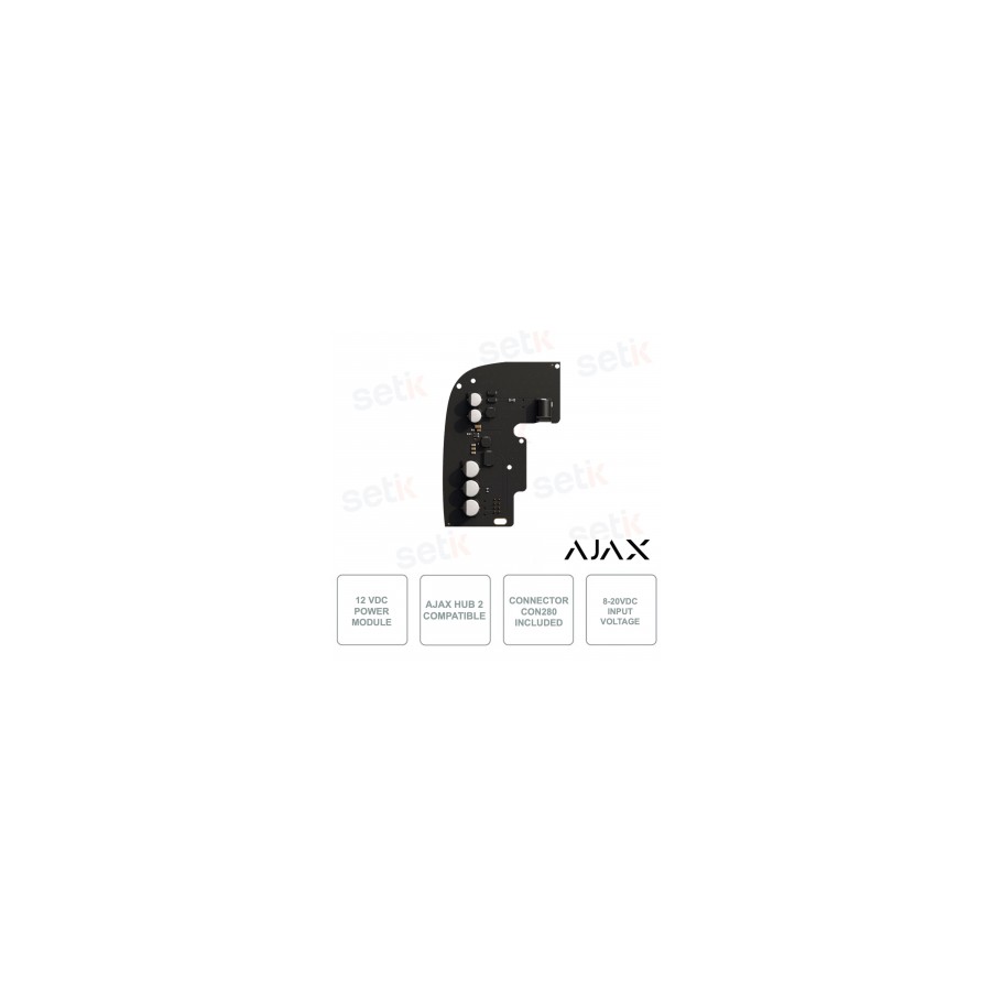 "12V DC Power Module for Ajax Hub 2 - Compatible with AJ-DC12V-PCB2: The Ideal Solution for Maximum Security and Efficiency"