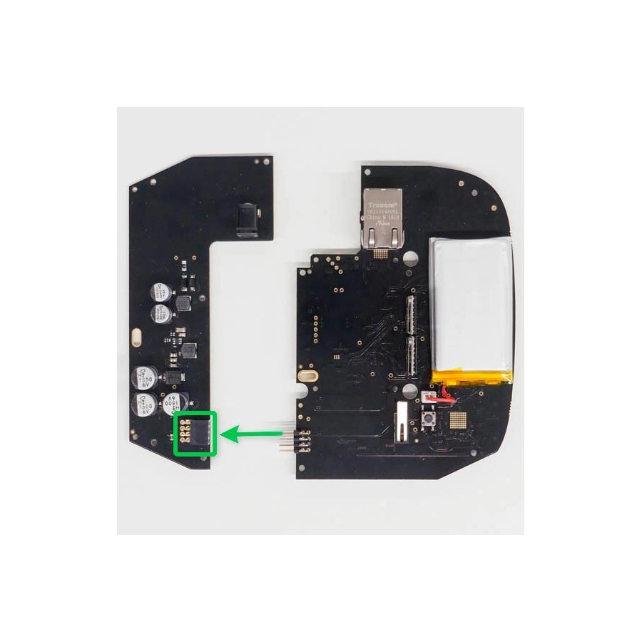 AJ-DC12V-PCB1 Ajax Ajax Modulo di alimentazione 12 VDC Compatibile con Ajax Hub, Hub Plus e ReX