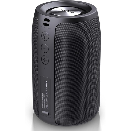 ZEALOT S51 Pro Cassa Bluetooth 40W, IPX6 Impermeabile, 30h Batteria, LED, Bluetooth 5.2, Stereo 2.1, Dual Pairing