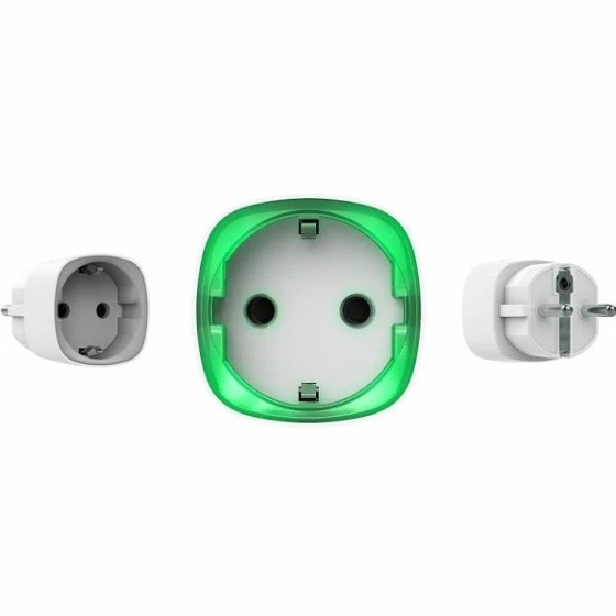 AJ-SOCKET-W Ajax Smart Plug con telecomando Senza fili 868 MHz Jeweller Antenna interna portata 1000 m