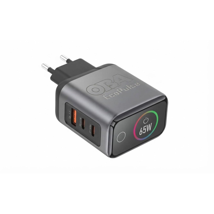 OBA EcoPulse 65W: The High-Efficiency Multi-Port GaN Fast Charger