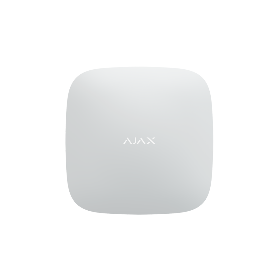 AJ-HUB-W Ajax Sistema di allarme professionale Certificato Grado 2 Comunicazione Ethernet e GPRS