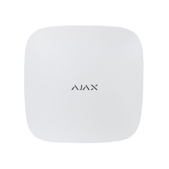 "Centrale di allarme professionale Ajax AJ-HUB2PLUS-W Grado 2 - Comunicazione Ethernet, Wi-Fi e 4G Dual SIM - Senza fili 868 MHz
