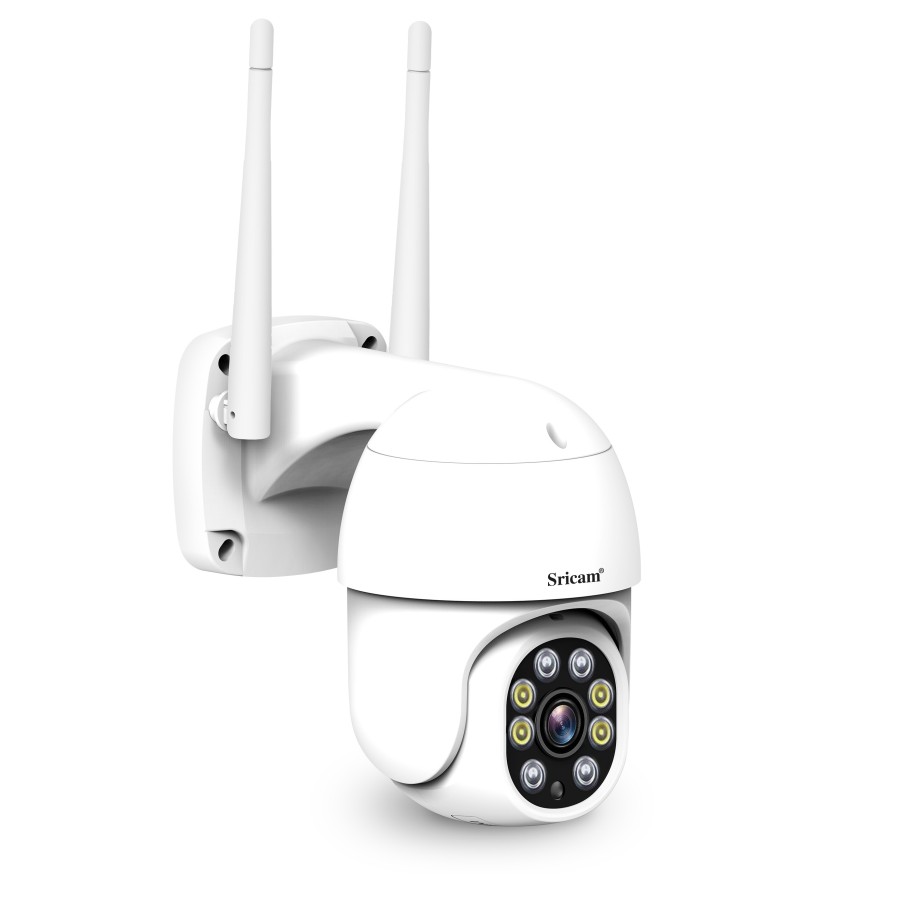 "SriHome SP028: Motorized Camera with Wifi, Wireless Hotspot, Infrared and More Features for 24/7 Monitoring and Security"