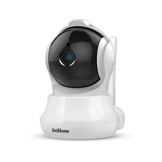 "SH020 Srihome Auto Tracking WiFi IP Camera with 3.0MP HD IR Cut and P2P Support for SD Audio"