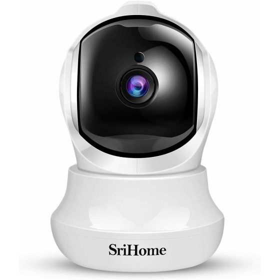 "SH020 Srihome Auto Tracking WiFi IP Camera with 3.0MP HD IR Cut and P2P Support for SD Audio"