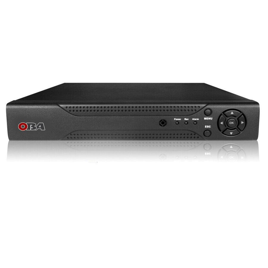 Registratore NVR OBA-6608F 8ch 4mp 4K per sistema di videosorveglianza con telecamere IP,Supporta telecamere fino a  5 Mp 4K