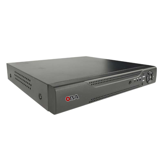 "Registratore NVR OBA-6608F 8ch 5mp 4K  per videosorveglianza IP" Supporta telecamere fino a  5 Mp 4K