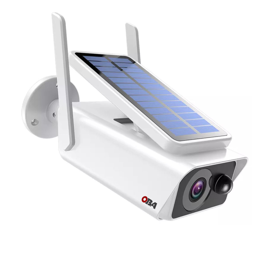 Solar Camera Oba-SL03-X 3MP: Smart Surveillance with Audio, OBA Lite APP, and SD Card