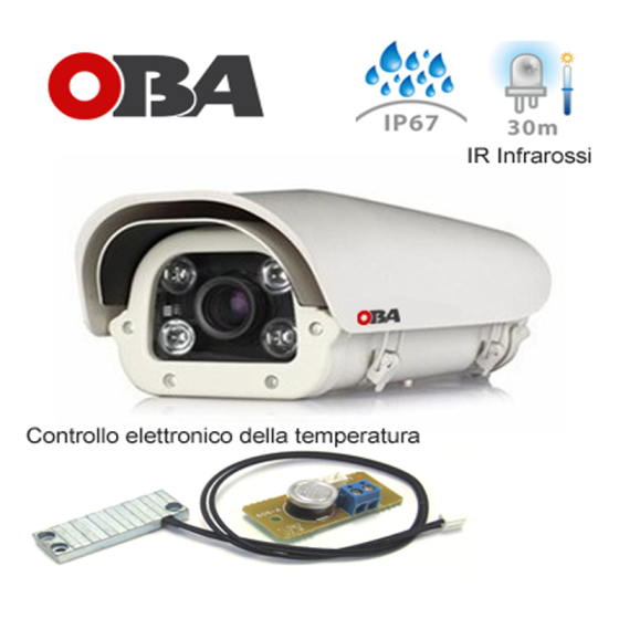 "OBA-CMX11: la telecamera ANPR per la lettura delle targhe in modo preciso ed affidabile"