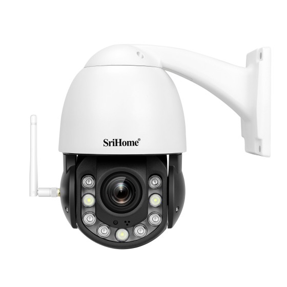 SH040 Speed Dome SriHome 5MP Zoom 20x Audio Starlight SD Card WIFI - The Best Surveillance Camera for Your Property!