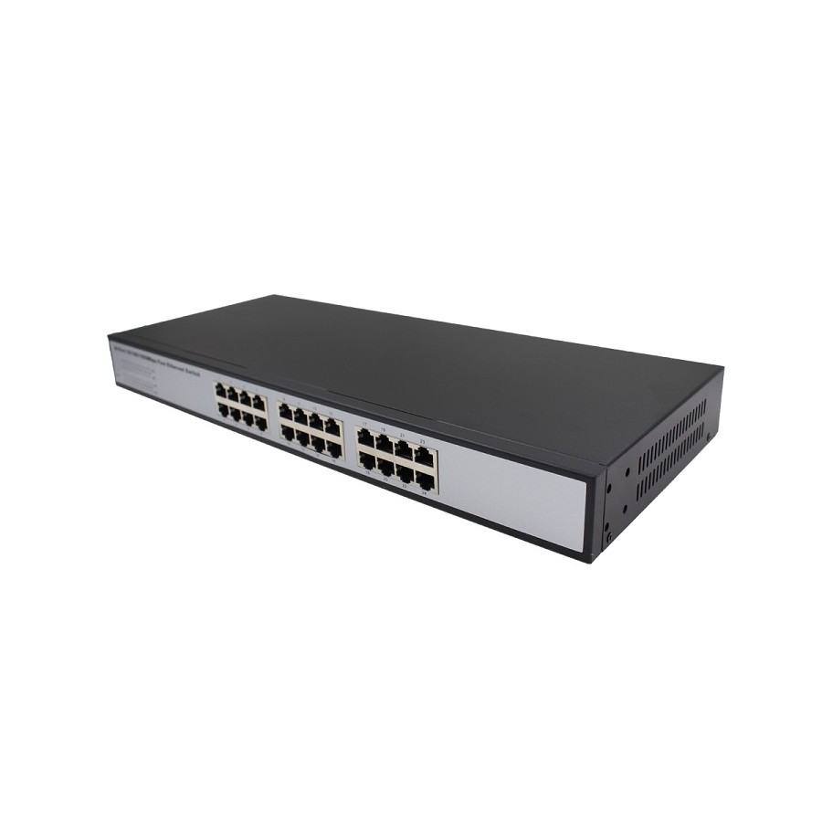 - High-Speed Connectivity for Your Network with OBA 24 Porte Gigabit Switch - 1Gbps Ethernet Connections