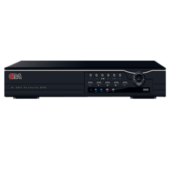 "DVR OBA -AHD4M Turbo HD: 8ch AHD DVR Supporting 4 Megapixel Analog Cameras"