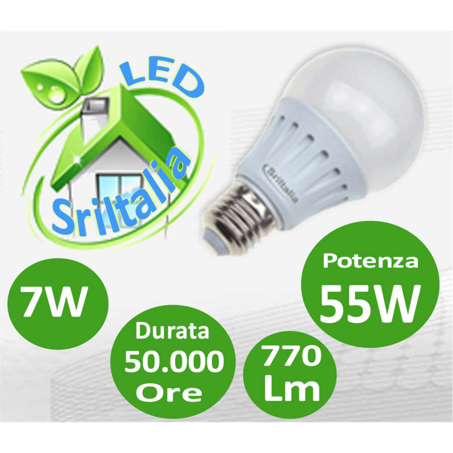 Lampadine LED E27 7w: scegli tra luce calda o fredda per l'illuminazione della tua casa