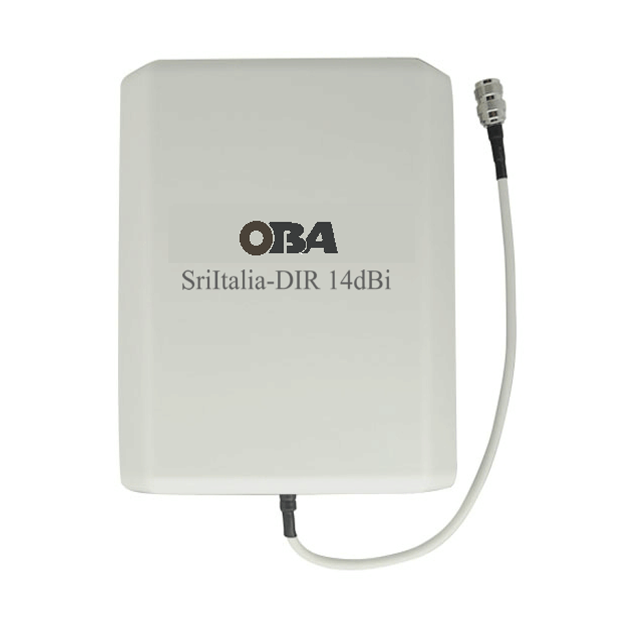 Antenna wireless direzionale OBA DIR 14dBi: aumenta la copertura per le telecamere wifi con una potenza di 14dB!