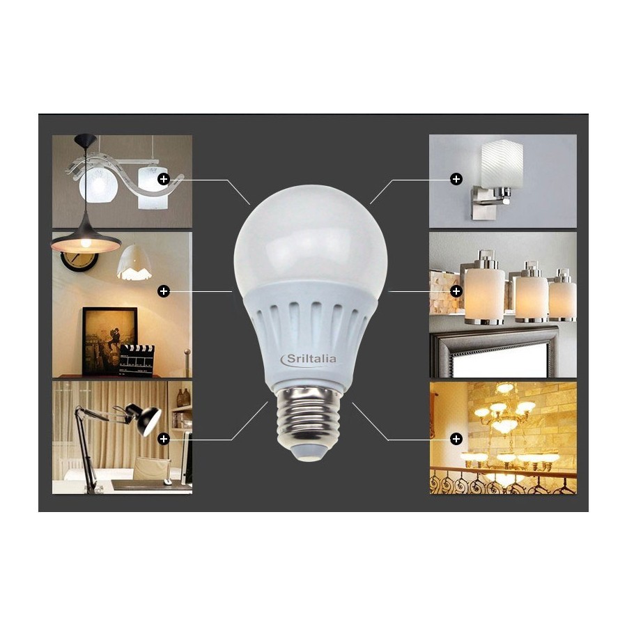 Kit 10 Lampadine LED E27 7w: Scegli tra Luce Calda o Fredda per  un'Efficiente Illuminazione