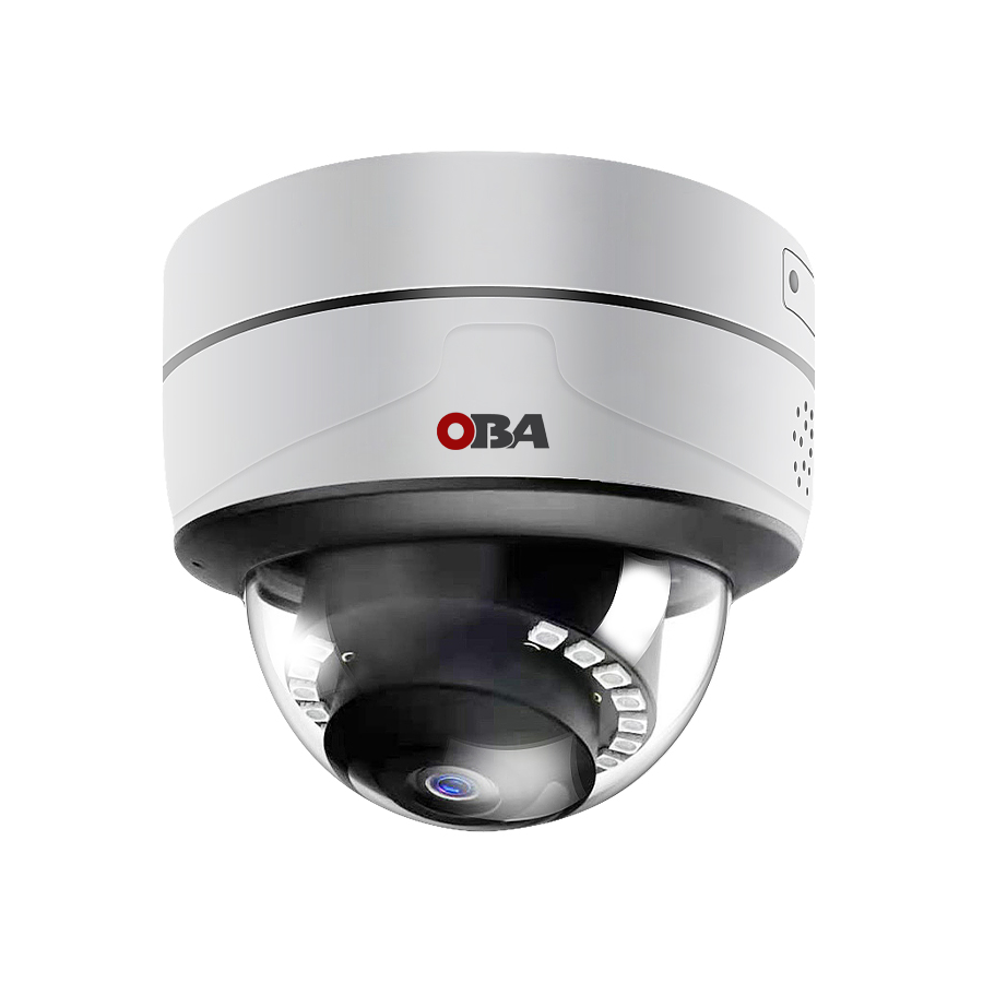 OBA-EC401 Telecamera dome PoE 4MP con rilevamento persona, IP66, visione notturna IR 30m, audio e slot scheda Micro SD: la scelt