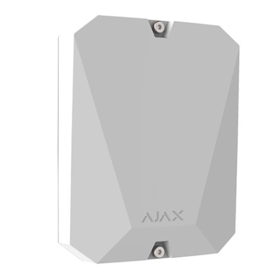 MultiTransmitter Modulo per il collegamento di allarmi cablati ad Ajax.