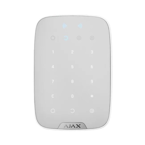KeyPad Plus Ajax Tastiera wireless e touch che supporta carte e portachiavi crittografatti contactless