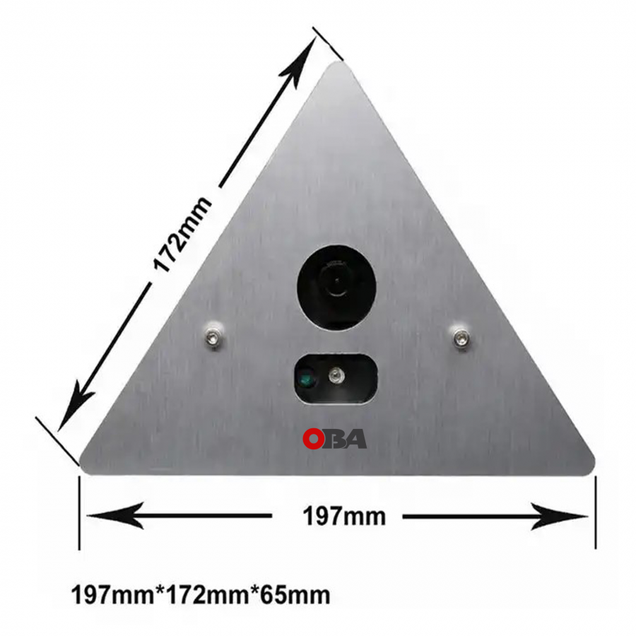 Telecamera angolare ideale per ascensori 5 Megapixel PoE 120 gradi OBA-AS01P