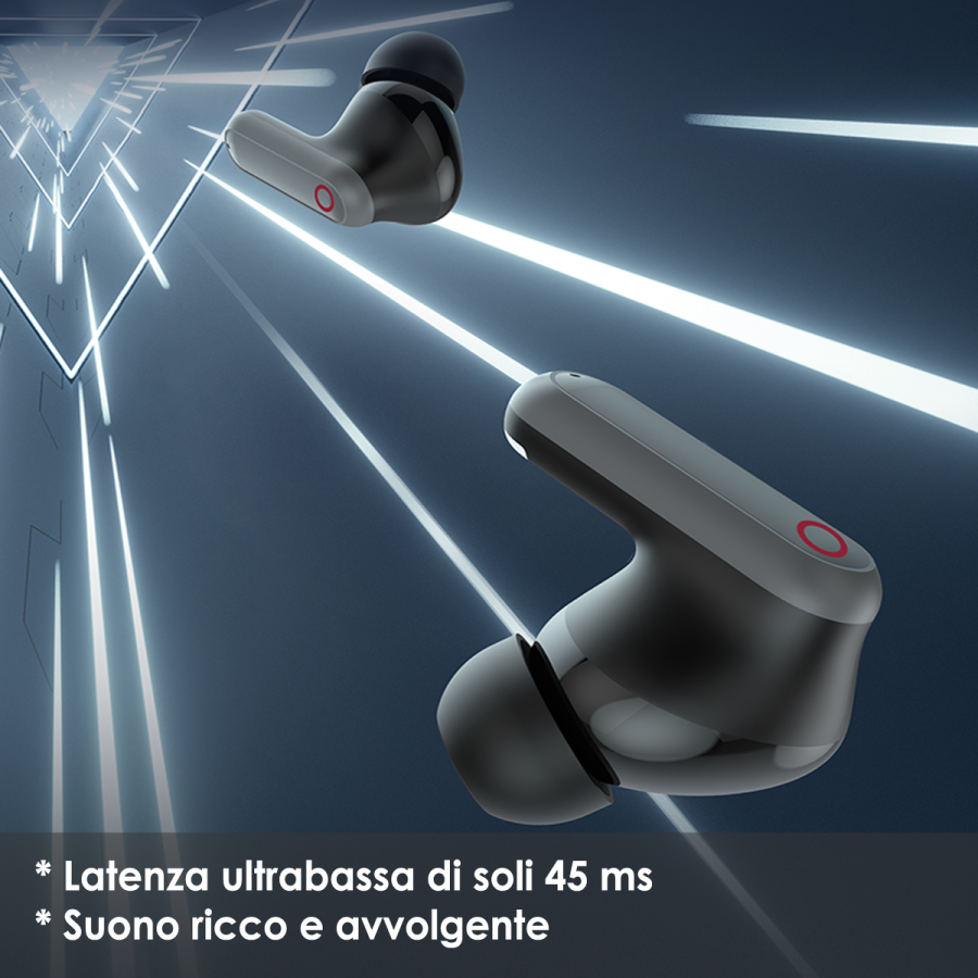 OBA-ProX3 Bluetooth Earphones 5.3 Wireless Headphones In Ear Stereo ENC Noise Cancellation, 30 Hours Sport, IPX4 Waterproof