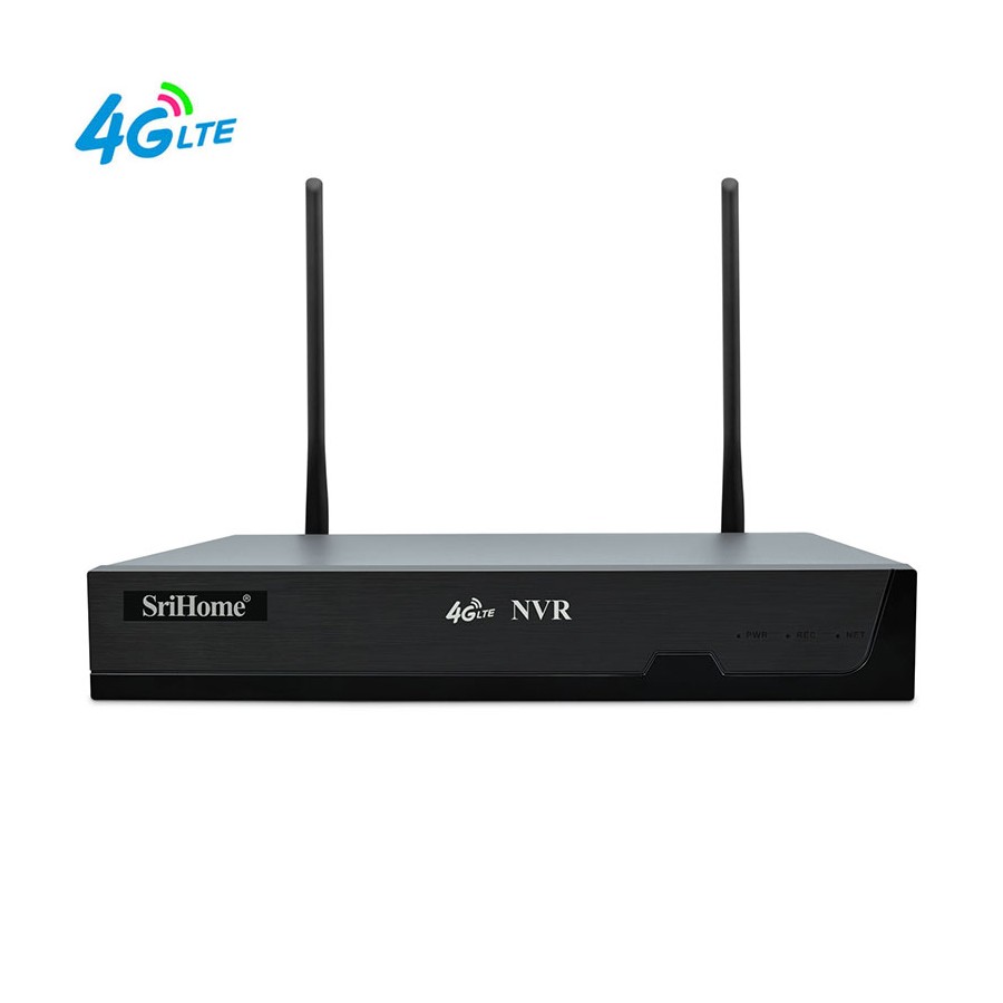 "NVS007 SriHome NVR: 16-Channel 5/8 Megapixel with 4G LTE Connection for Maximum Home or Business Security"